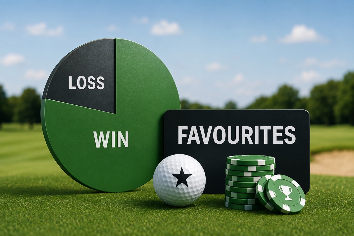 Golf favourites win/loss breakdown