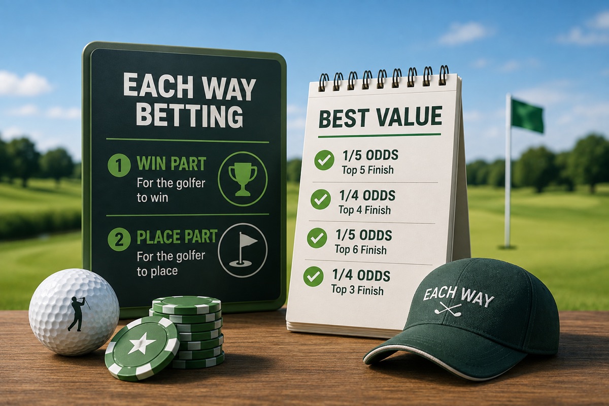 should you bet each-way on golf - best value odds and finish combos